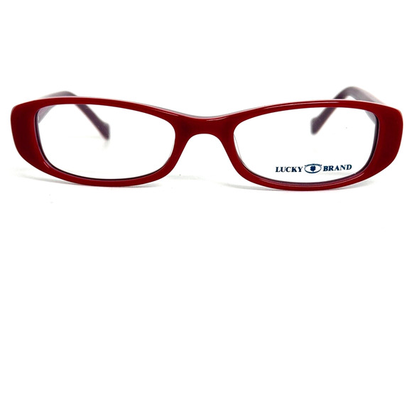 Lucky Brand Spark Plug KIDS Cateye EyeGlasses in Red H16408 - Picture 1 of 7